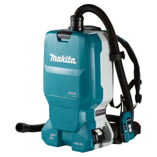 Аккумуляторный вакуумный рюкзак-пылесос Makita 18 V DVC665ZU - 1