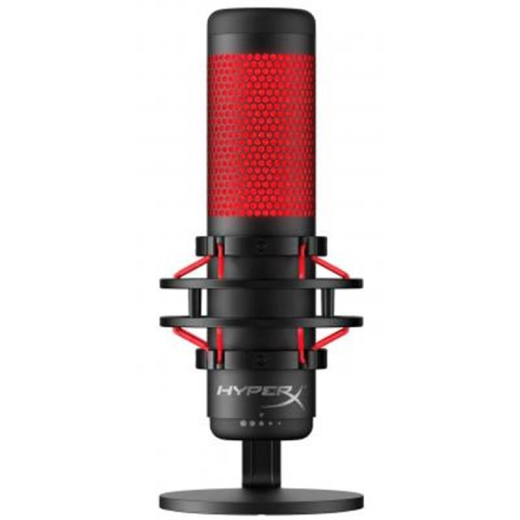 Мікрофон для ПК для стрімінгу, подкастів HyperX Quadcast (HX-MICQC-BK) - 3
