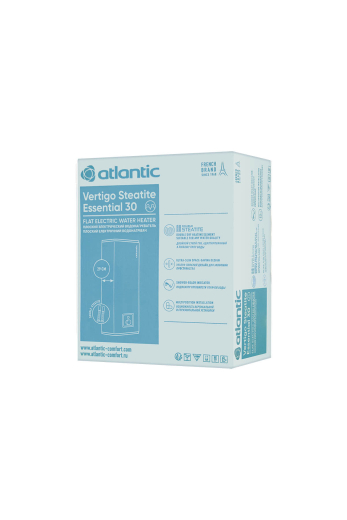 Водонагрівач електричний Atlantic Vertigo Steatite Essential 30 MP-025 2F 220E-S (1000W) 821462 - 9