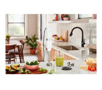 Занурювальний блендер KitchenAid Classic 5KHBV53EWH - 6