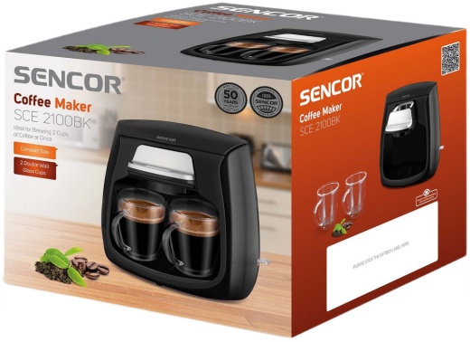 Кавоварка крапельна Sencor SCE 2100BK - 11