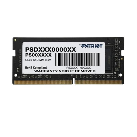 Оперативна пам'ять Patriot Signature Line 8GB SO-DIMM DDR4 2400 MHz (PSD48G240081S) - 1