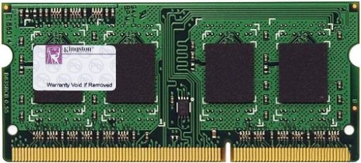 Оперативная память Kingston 4GB SO-DIMM DDR3L 1600 MHz (KVR16LS11/4WP) - 1