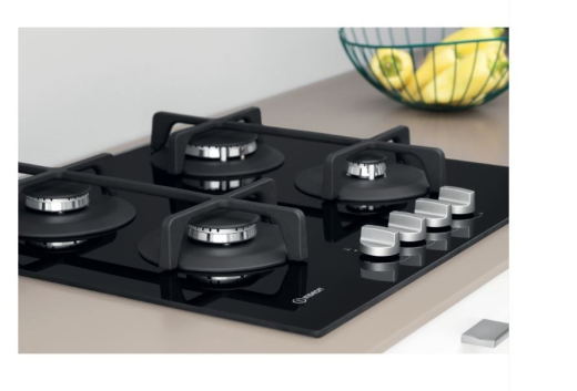 Варильна поверхня газова Indesit ING 61T/BK - 4