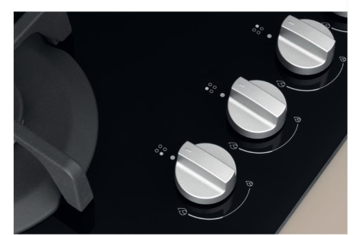 Варильна поверхня газова Indesit ING 61T/BK - 6