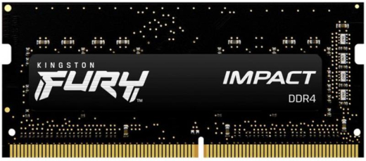 Оперативная память Kingston Fury Impact 8GB SO-DIMM DDR4 3200 MHz (KF432S20IB/8) - 1
