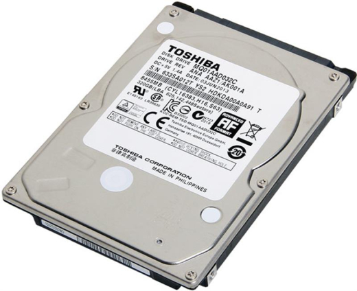 Жорсткий диск HDD Toshiba 320 ГБ2,5" SATA (MQ01AAD032C) - 1