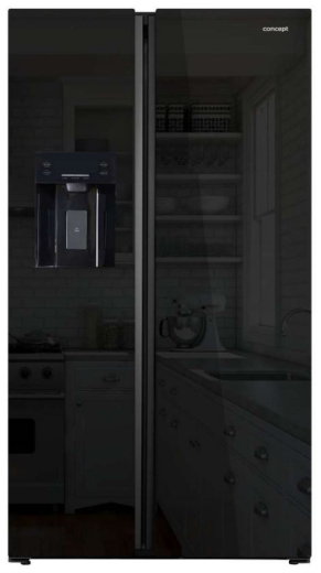 Холодильник із морозильною камерою Concept LA7691BC - 1