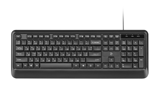 Клавиатура 2E KS130 USB Black (2E-KS130UB) - 1