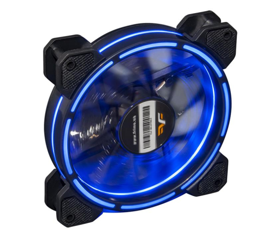 Вентилятор Frime Iris LED Fan Think Ring Blue (FLF-HB120TRB16) - 1