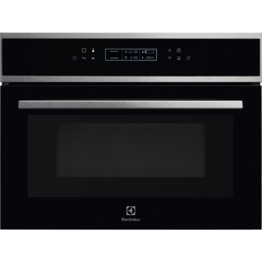 Вбудована мікрохвильова піч Electrolux EVK8E00X - 1