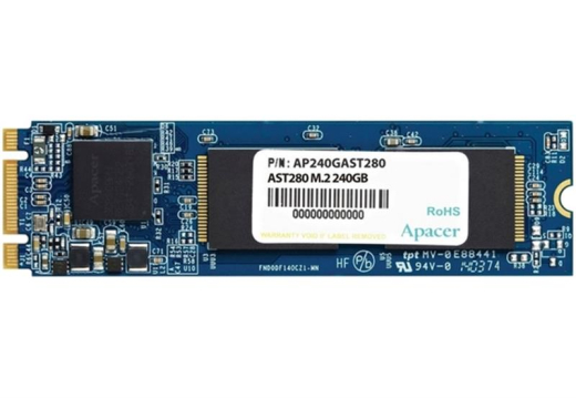 SSD накопитель Apacer AST280 240GB M.2 SATAIII TLC  (AP240GAST280-1) - 1