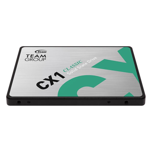 SSD накопичувач Team CX1 480GB 2.5" SATAIII 3D TLC (T253X5480G0C101) - 3