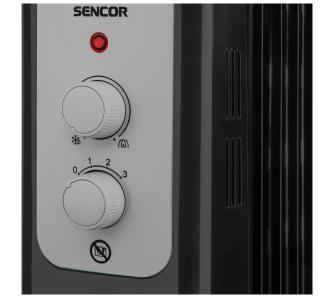 Обігрівач Sencor SOH 3309BK - 2