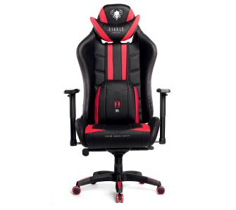 Комп'ютерне крісло для геймера Diablo Chairs X-Ray rozmiar XL Red - 1