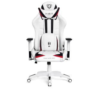 Комп'ютерне крісло для геймера Diablo Chairs X-Ray rozmiar XL White - 1