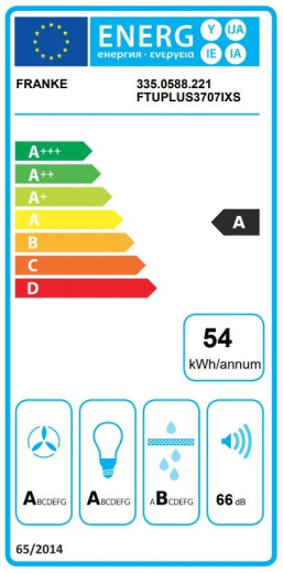 Витяжка FRANKE FTU Plus 3707 I XS - 3