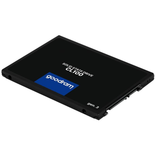 SSD накопичувач Goodram SSD CL100 Gen.3 240GB 2.5" SATA III 3D NAND TLC (SSDPR-CL100-240-G3) - 3