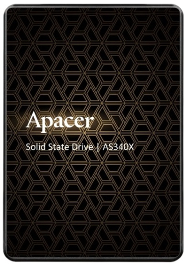 SSD накопичувач Apacer AS340X 120 GB (AP120GAS340XC-1) - 1