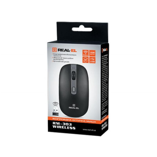 Мышь REAL-EL RM-303 Wireless (EL123200021) - 5