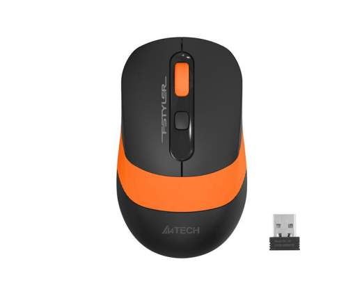 Мышь беспроводная A4Tech FG10S Orange/Black USB - 1