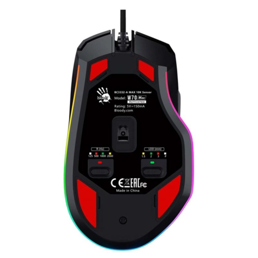 Миша A4Tech Bloody W70 Max Stone Black - 3