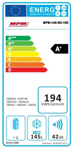 Морозильна скриня MPM 145-SK-10E - 5