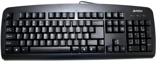 Клавіатура A4Tech KB-720 Black USB - 1