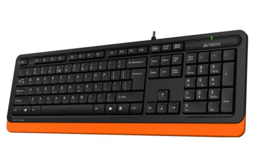 Клавіатура A4Tech FK10 Black/Orange USB - 4