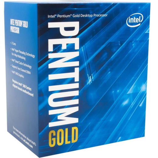 Процессор Intel Pentium Gold G6405 4.1GHz (4MB, Comet Lake, 58W, S1200) Box (BX80701G6405) - 1