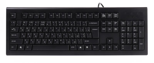 Клавиатура A4Tech KRS-85 Black USB - 1