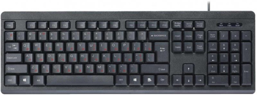 Клавиатура Maxxter KB-112-U Black USB - 1
