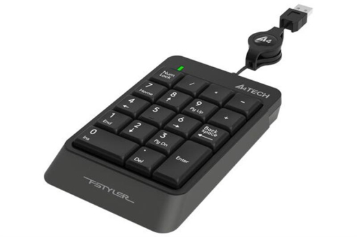 Цифровая клавиатура A4Tech Fstyler FK13 Grey USB - 3