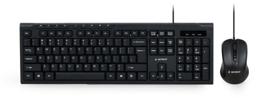 Комплект (клавіатура, миша) Gembird KBS-UM-03-UA Black USB - 1