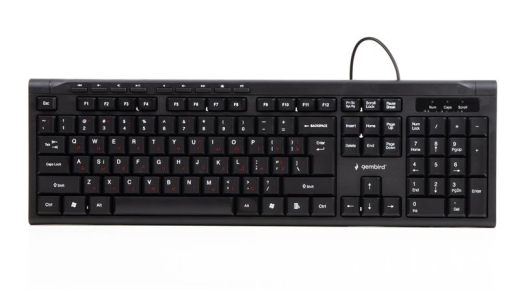 Комплект (клавіатура, миша) Gembird KBS-UM-03-UA Black USB - 4