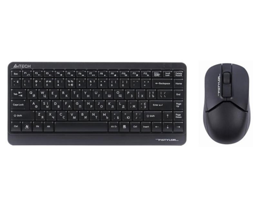 Комплект (клавіатура, миша) бездротовий A4Tech FG1112 Black USB - 1