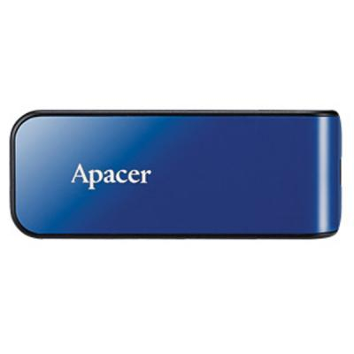 Флеш-накопитель USB 64GB ApAcer AH334 Blue (AP64GAH334U-1) - 1
