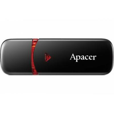 Флеш-накопитель USB 64GB Apacer AH333 Black (AP64GAH333B-1) - 1