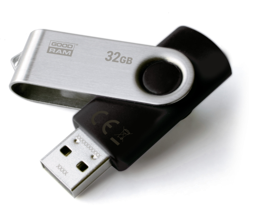 Флеш-накопитель USB 32GB GOODRAM UTS2 (Twister) Black (UTS2-0320K0R11) - 1