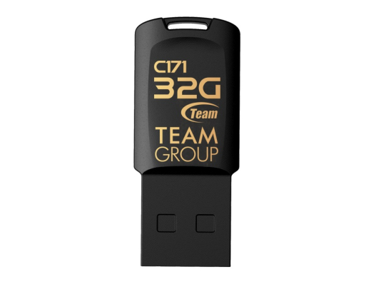 Флеш-накопитель USB 32GB Team C171 Black (TC17132GB01) - 1