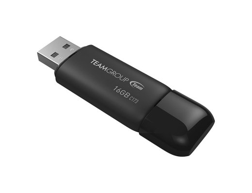 Флеш-накопичувач USB 16GB Team C173 Pearl Black (TC17316GB01) - 1