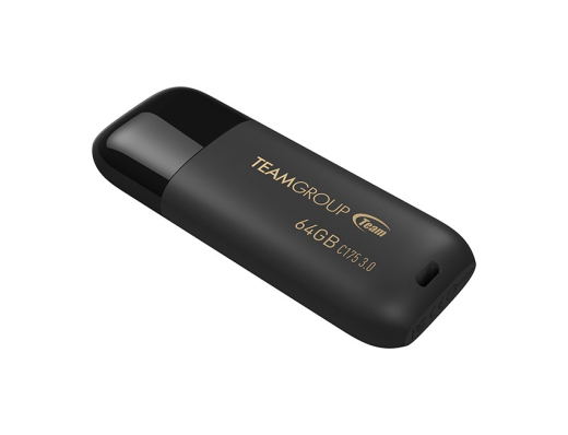 Флеш-накопитель USB3.1 64GB Team C175 Pearl Black (TC175364GB01) - 1