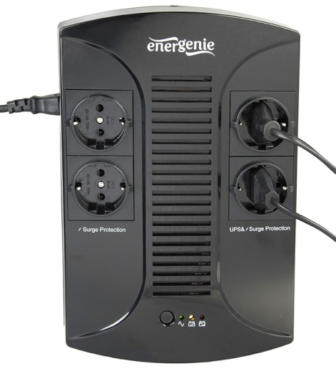 ДБЖ EnerGenie EG-UPS-001 650VA - 3