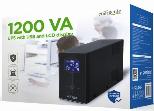 ДБЖ EnerGenie EG-UPS-033 1200VA - 4