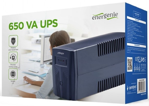 ДБЖ EnerGenie EG-UPS-B650 650VA - 5