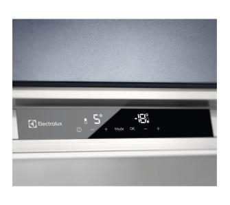Холодильник с морозильной камерой Electrolux LNS6TE19S - 2