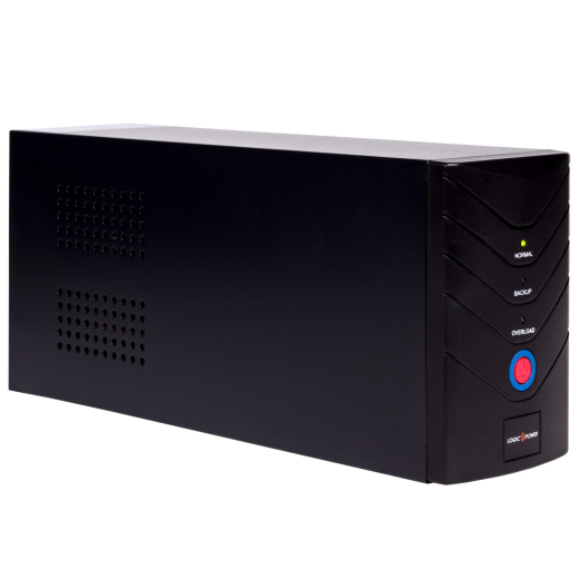 ДБЖ LogicPower LP-1400VA, Lin.int., AVR, 2 x євро, метал - 3