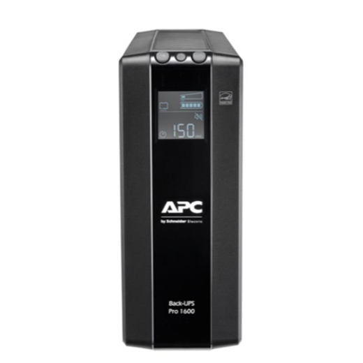 ДБЖ APC Back-UPS Pro BR 1600VA, Lin.Int., AVR, 8 х євро, LCD, USB, RJ-11, RJ-45, метал (BR1600MI) - 3
