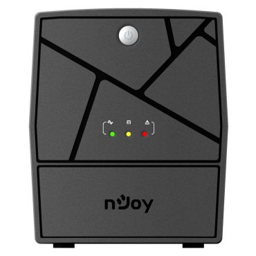 ДБЖ NJOY Keen 1000, Lin.int., AVR, 4 x євро, USB, пластик - 1