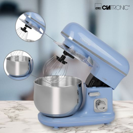 Кухонний комбайн Clatronic KM 3711 1100 Вт синій - 3